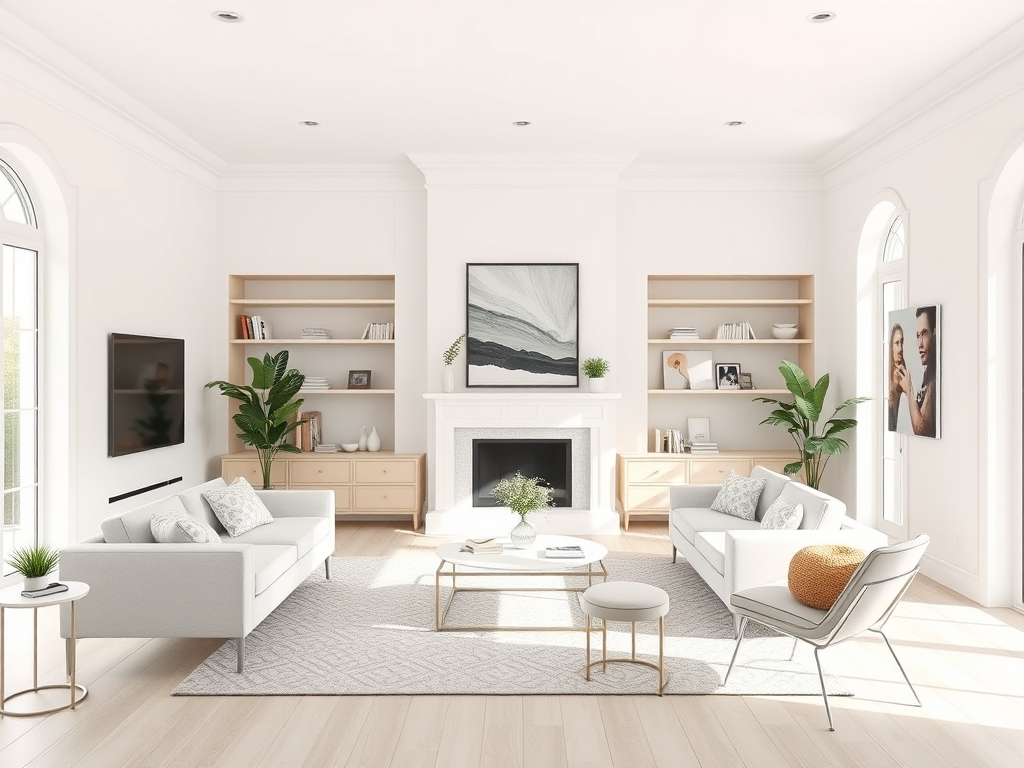 Imbiancare una casa abitata: come si fa